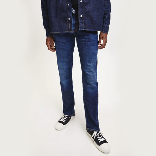 Calvin Klein pánske tmavo modré džínsy