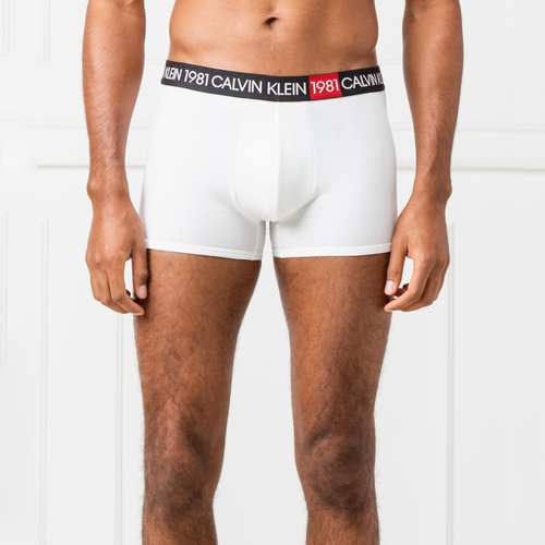Calvin Klein pánske biele boxerky