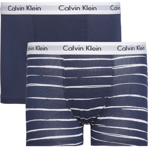 Calvin Klein chlapčenské modré boxerky 2pack
