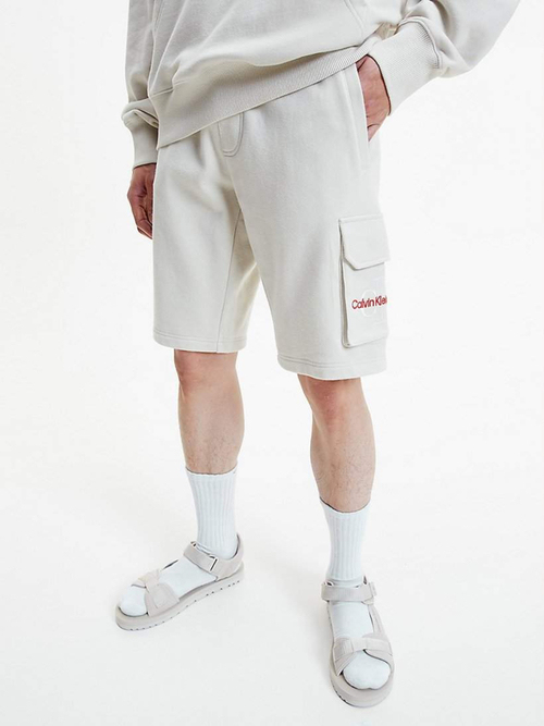 Calvin Klein pánske krémové šortky