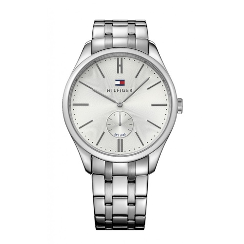 Tommy Hilfiger pánske strieborné hodinky