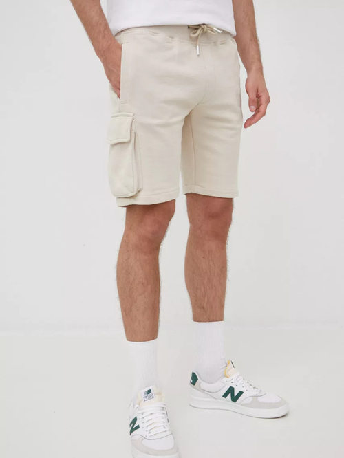 Pepe Jeans pánske béžové šortky