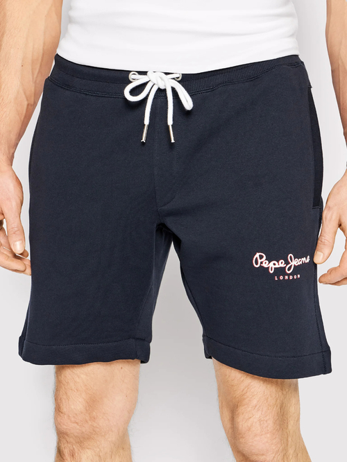 Pepe jeans pánske tmavo modré šortky