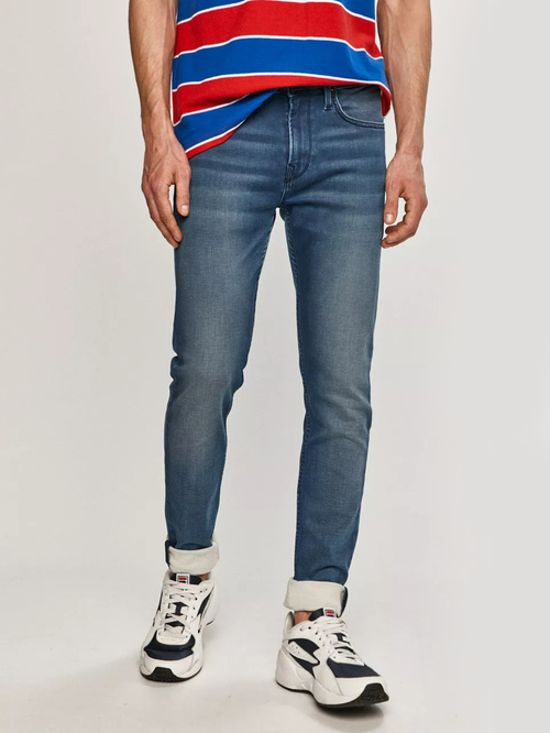 Pepe Jeans pánske modré džínsy
