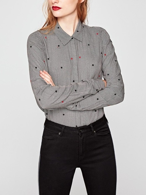 Pepe Jeans dámska košeľa Arizona s drobným vzorom