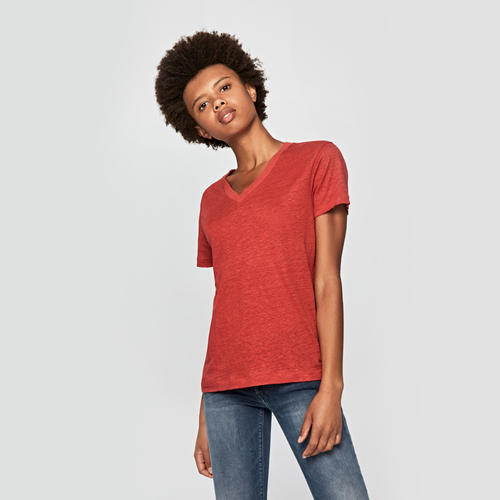 Pepe Jeans dámske červené tričko Marta