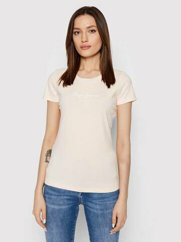 Pepe Jeans dámske púdrové tričko NEW VIRGINIA