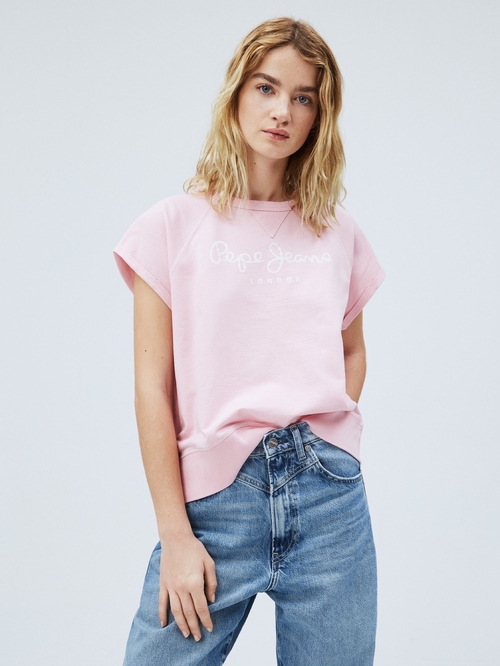 Pepe Jeans dámske ružové tričko Gala