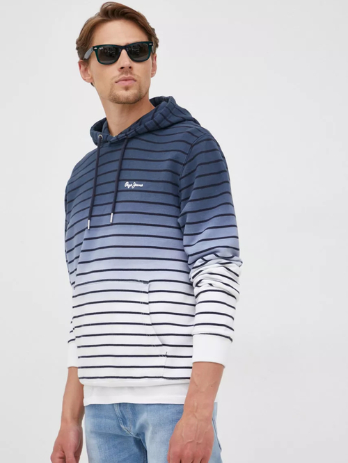 Pepe Jeans pánska pruhovaná mikina PRANAV