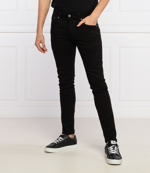 Pepe Jeans pánske čierne džínsy Finsbury