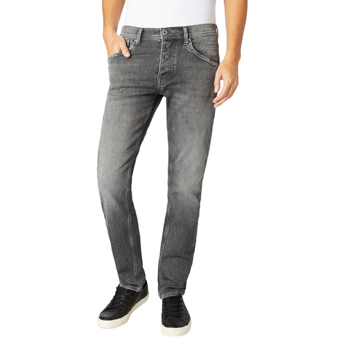 Pepe Jeans pánske šedé džínsy Track