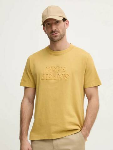 Pepe Jeans pánske žlté tričko Darius