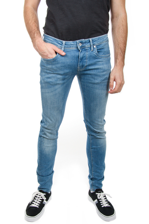 Pepe Jeans pánske modré džínsy Hatch