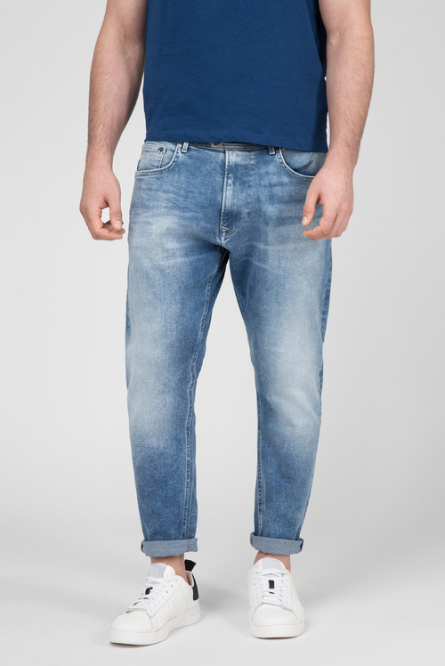 Pepe Jeans pánske modré džínsy Johnson