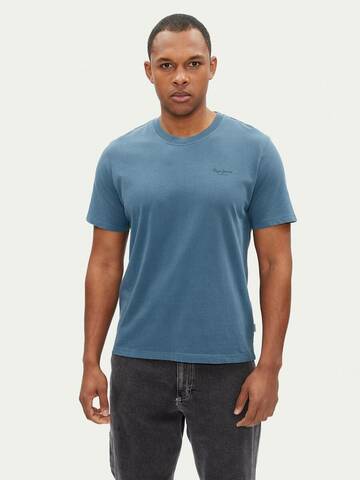 Pepe Jeans pánske modré tričko