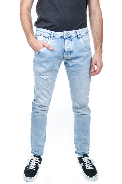 Pepe Jeans pánske svetlomodré džínsy Stanley