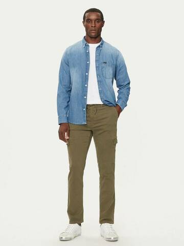 Pepe Jeans pánske zelené nohavice