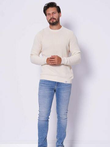 Pepe Jeans pánsky krémový sveter 