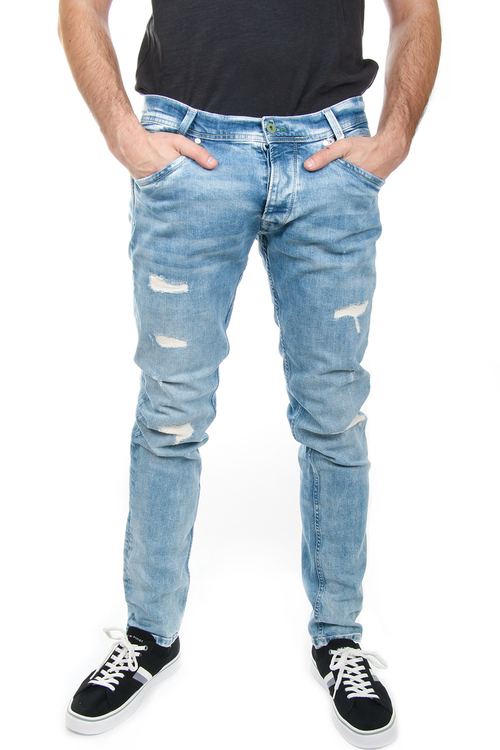 Pepe Jeans pánske modré džínsy Spike