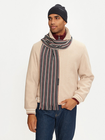 Tommy Hilfiger pánska tmavo modrá čiapka a šál