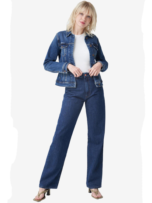 Salsa Jeans dámska džínsová modrá bunda