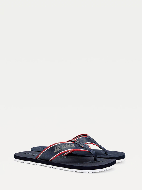 Tommy Jeans pánske tmavomodré žabky