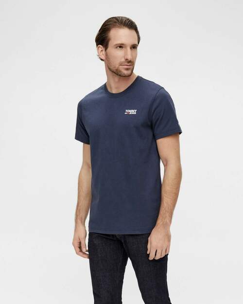 Tommy Jeans pánske modré tričko