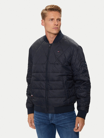 Tommy Hilfiger pánska tmavo modrá bunda bomber