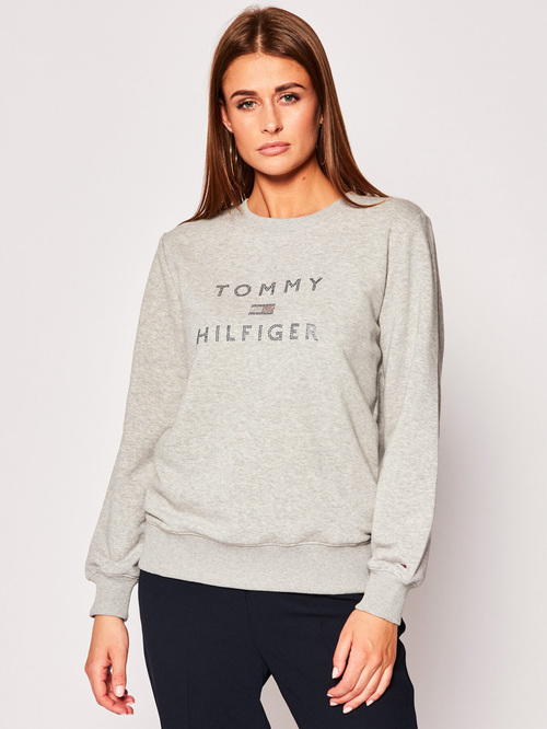 Tommy Hilfiger dámska šedá mikina