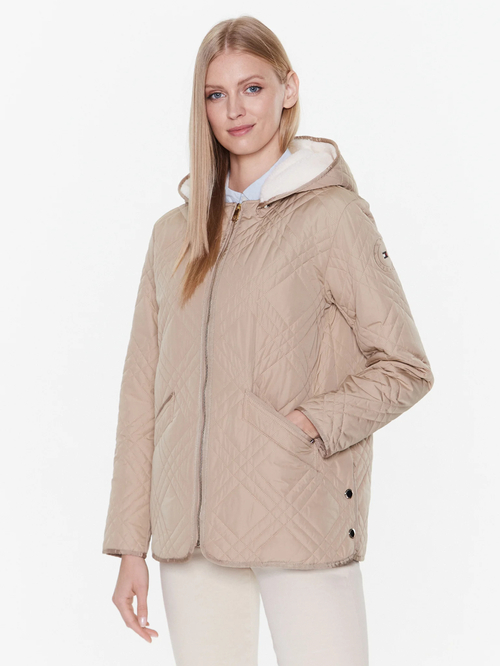 Tommy Hilfiger dámske béžová bunda