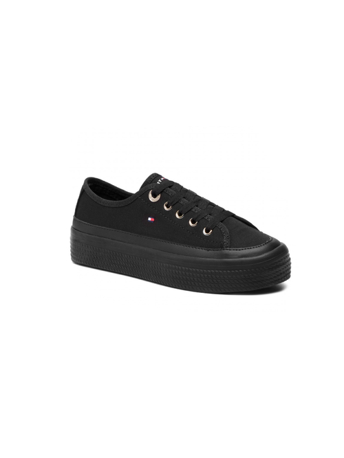 Tommy Hilfiger dámske čierne tenisky