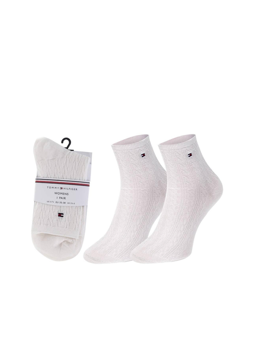 Tommy Hilfiger dámske biele ponožky