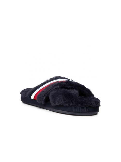 Tommy Hilfiger dámske tmavo modré papuče