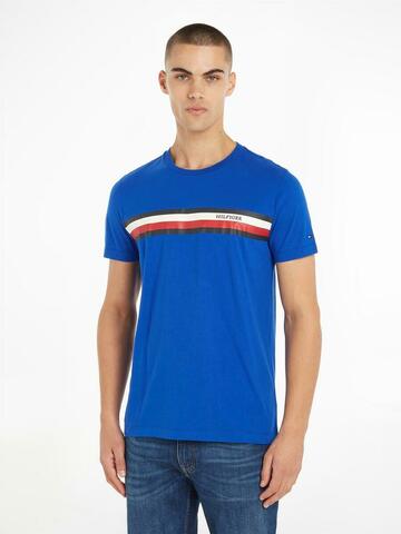 Tommy Hilfiger pánske modré tričko Monotype