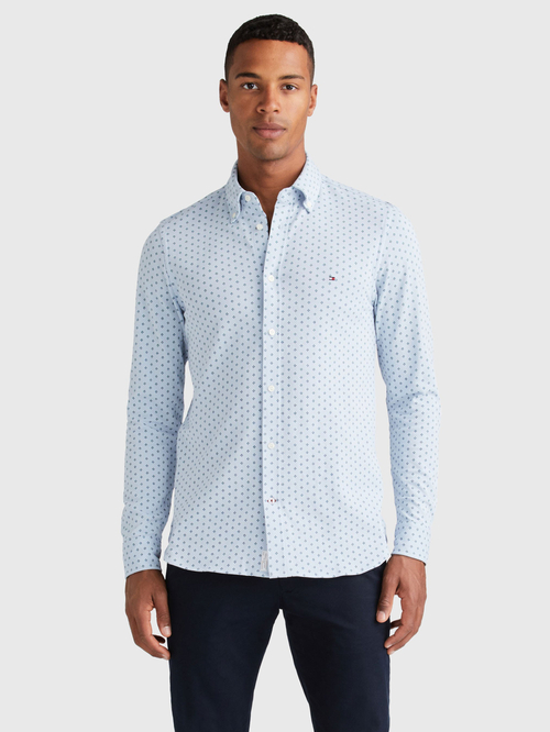 Tommy Hilfiger pánska svetlo modrá košeľa