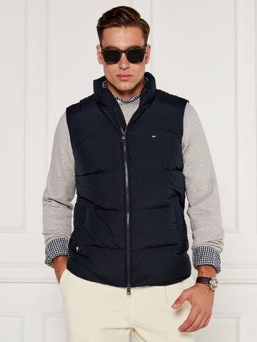 Tommy Hilfiger pánska tmavo modrá vesta