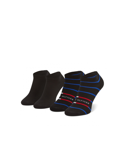 Tommy Hilfiger pánske čierne ponožky 2 pack
