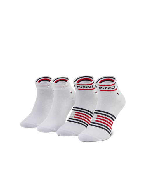 Tommy Hilfiger pánske biele ponožky 2 pack