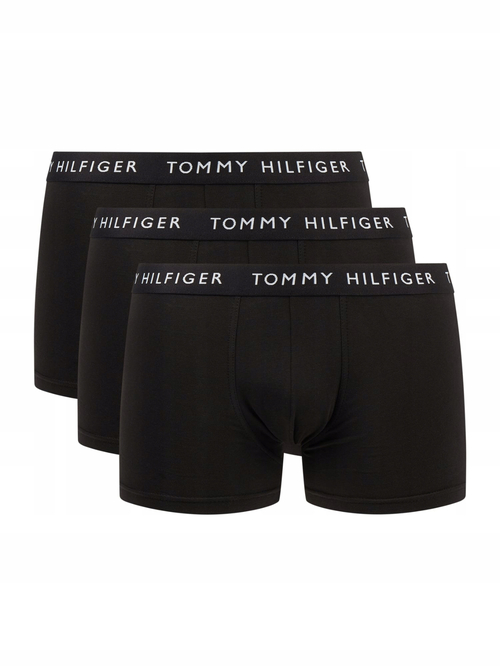 Tommy Hilfiger pánske čierne boxerky 3 pack