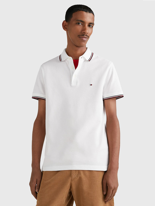 Tommy Hilfiger pánske biele polo