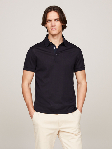 Tommy Hilfiger pánske tmavo modré polo tričko