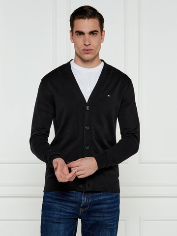 Tommy Hilfiger pánsky čierny sveter 