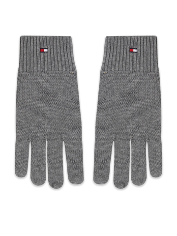 Tommy Hilfiger pánske šedé rukavice