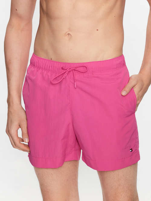 Tommy Hilfiger pánske ružové plavky