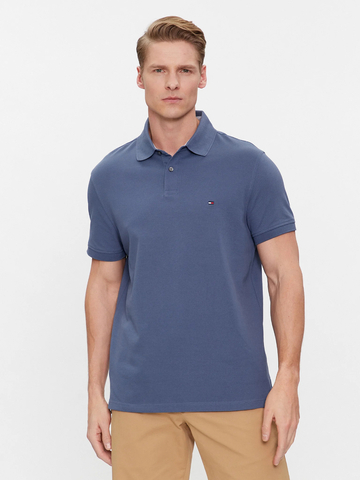 Tommy Hilfiger pánske modré polotričko