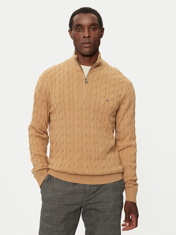 Tommy Hilfiger pánsky béžový sveter