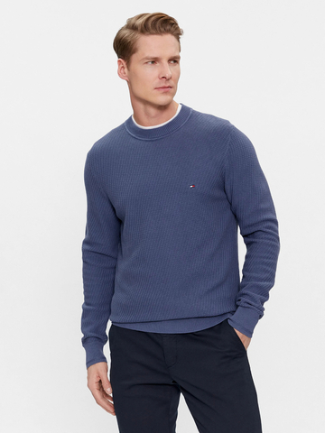 Tommy Hilfiger pánsky modrý sveter