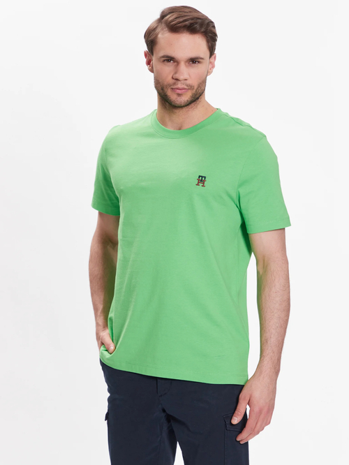 Tommy Hilfiger pánske zelené tričko