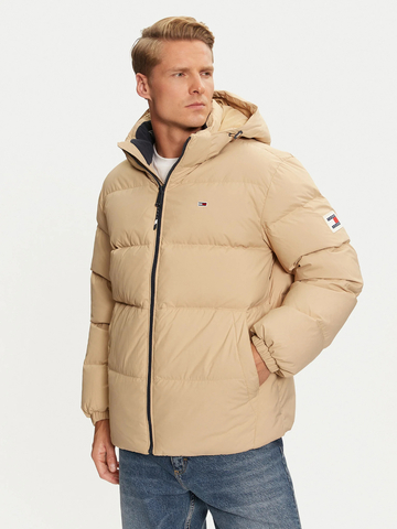 Tommy Jeans pánska béžová bunda