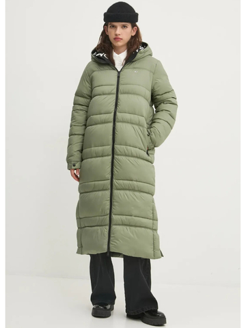 Tommy Jeans dámska zelená bunda